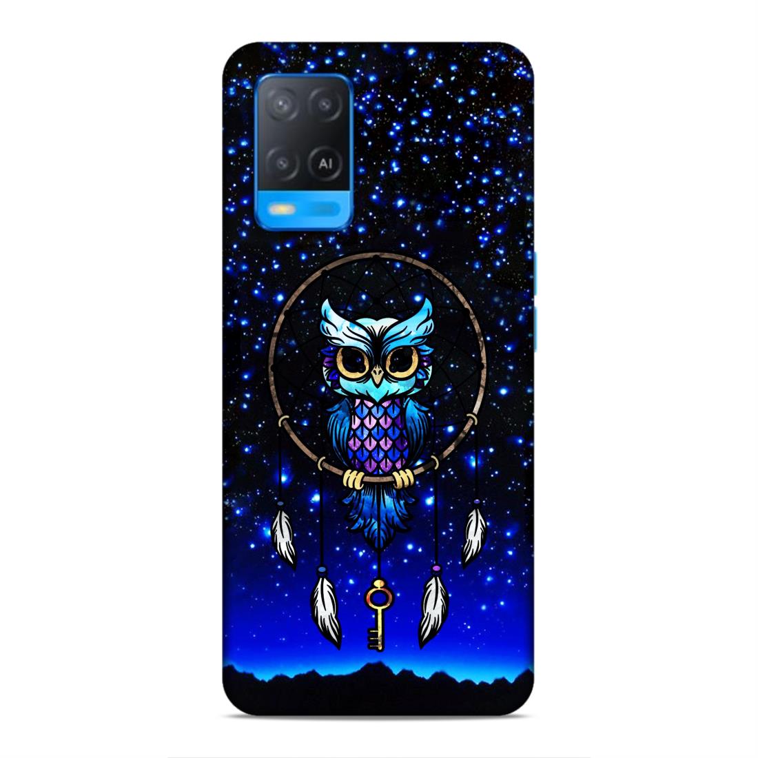 Dreamcatcher Owl Hard Back Case For Oppo A54 4G