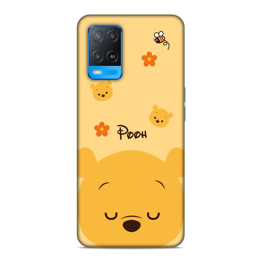 Pooh Cartton Hard Back Case For Oppo A54 4G