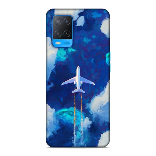 Aeroplane In The Sky Hard Back Case For Oppo A54 4G