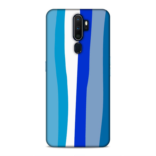 Blue Rainbow Hard Back Case For Oppo A5 2020 / A9 2020