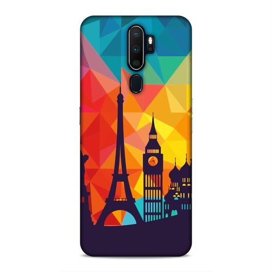Abstract Monuments Hard Back Case For Oppo A5 2020 / A9 2020