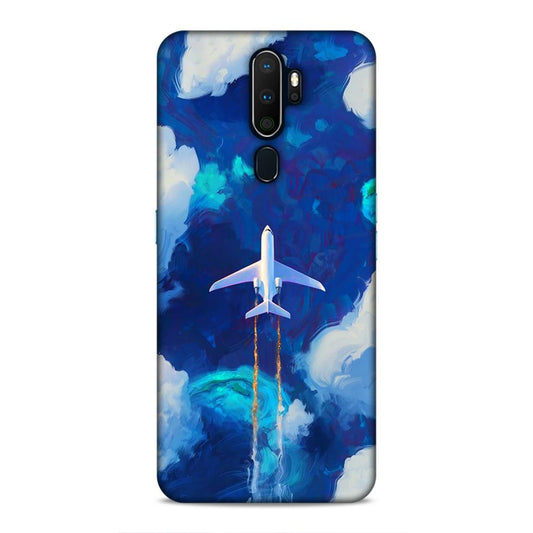 Aeroplane In The Sky Hard Back Case For Oppo A5 2020 / A9 2020