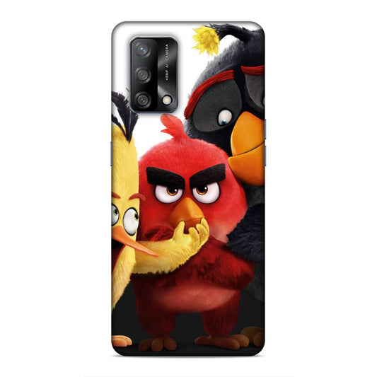 Angry Bird Smile Hard Back Case For Oppo F19 / F19s