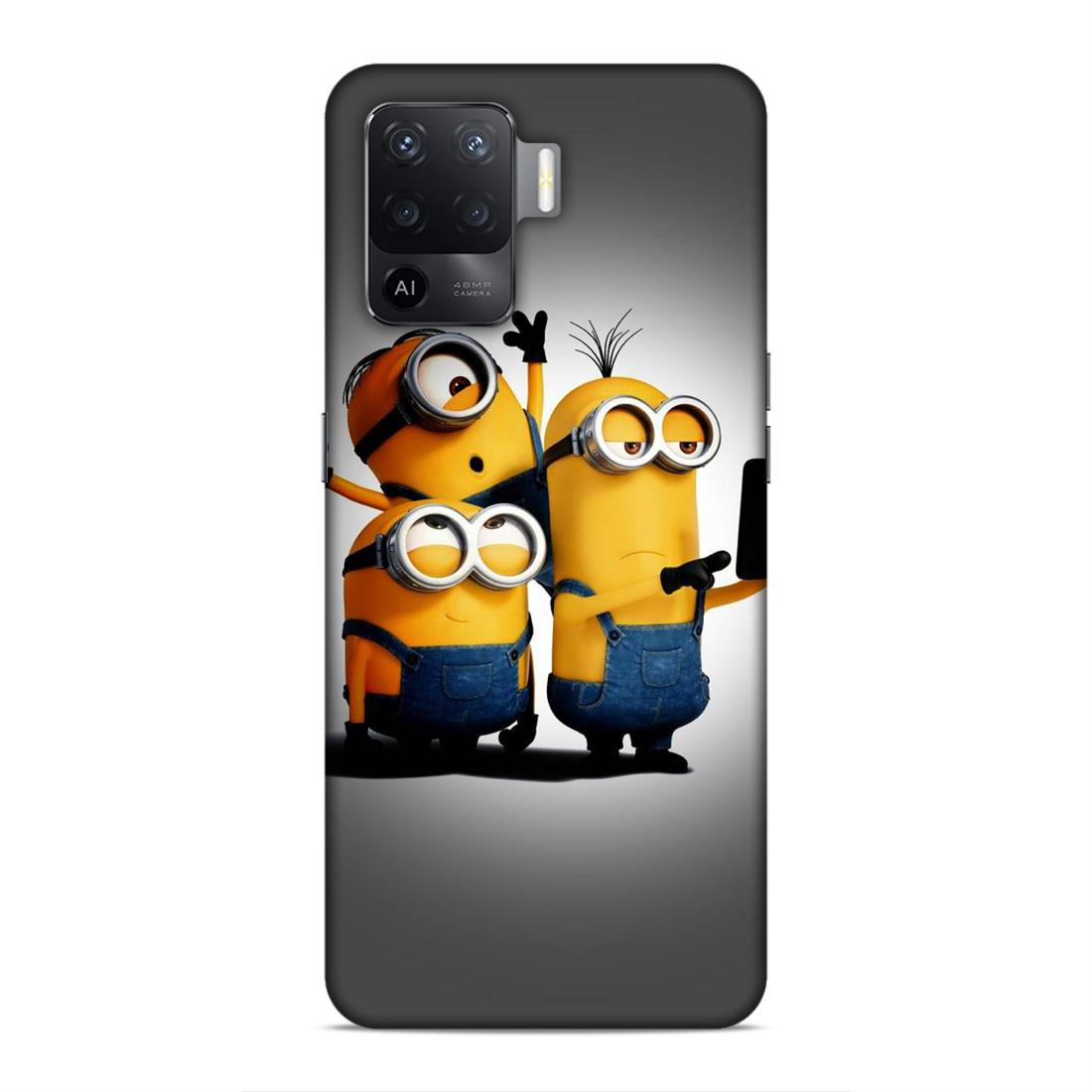 Minions Hard Back Case For Oppo F19 Pro