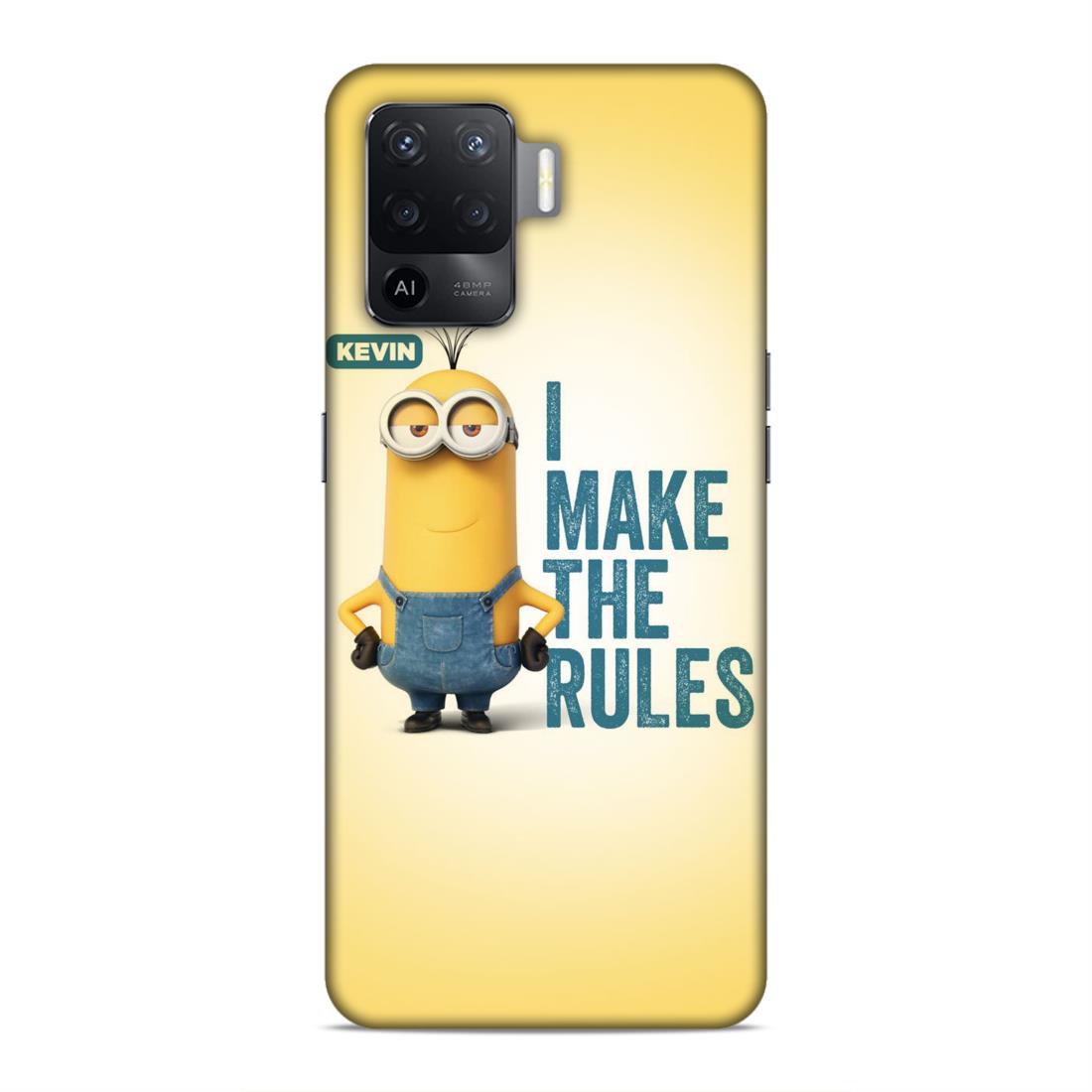 Minions Hard Back Case For Oppo F19 Pro