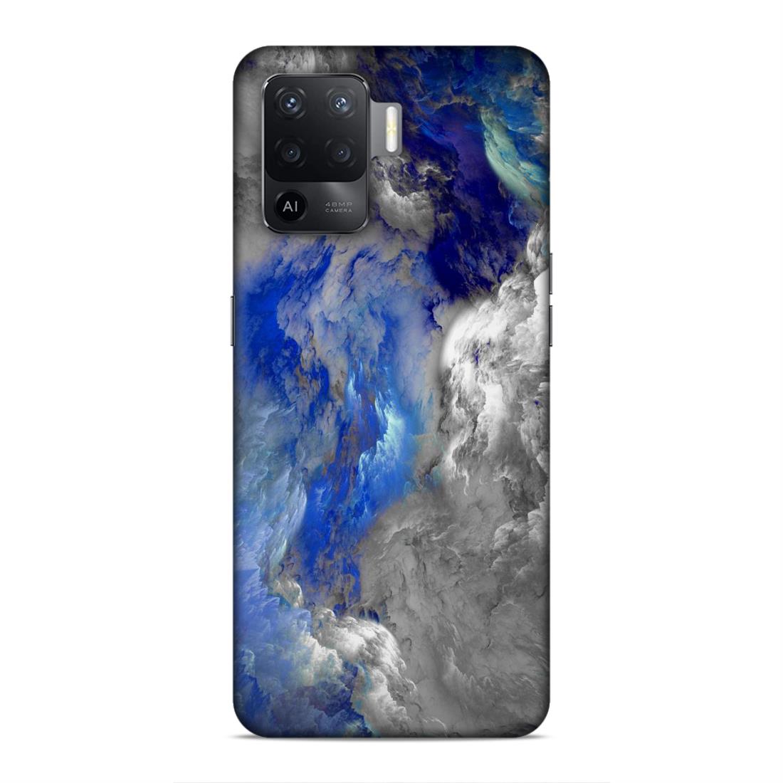 Abstract Hard Back Case For Oppo F19 Pro