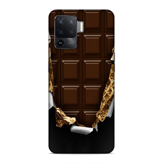 Chocolate Hard Back Case For Oppo F19 Pro