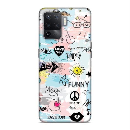 Quoted Hard Back Case For Oppo F19 Pro