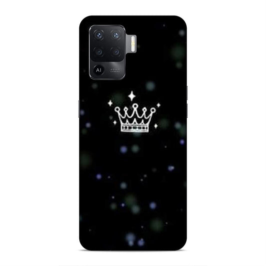 King Crown Hard Back Case For Oppo F19 Pro