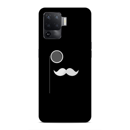 Spect and Mustache Hard Back Case For Oppo F19 Pro