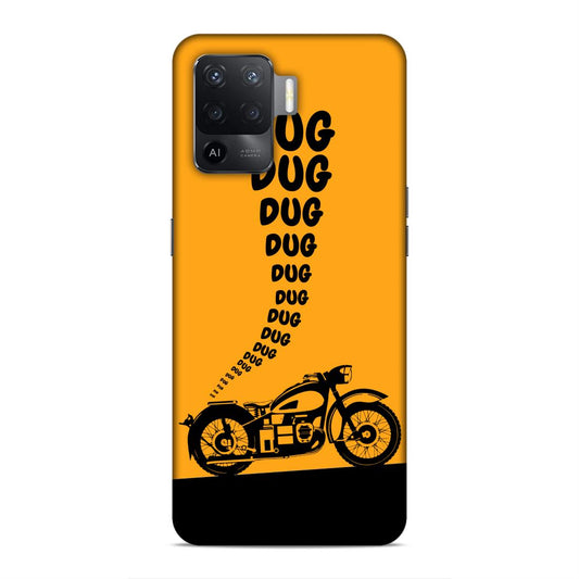 Dug Dug Motor Cycle Hard Back Case For Oppo F19 Pro