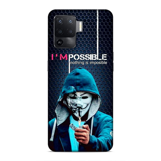 Im Possible Hard Back Case For Oppo F19 Pro