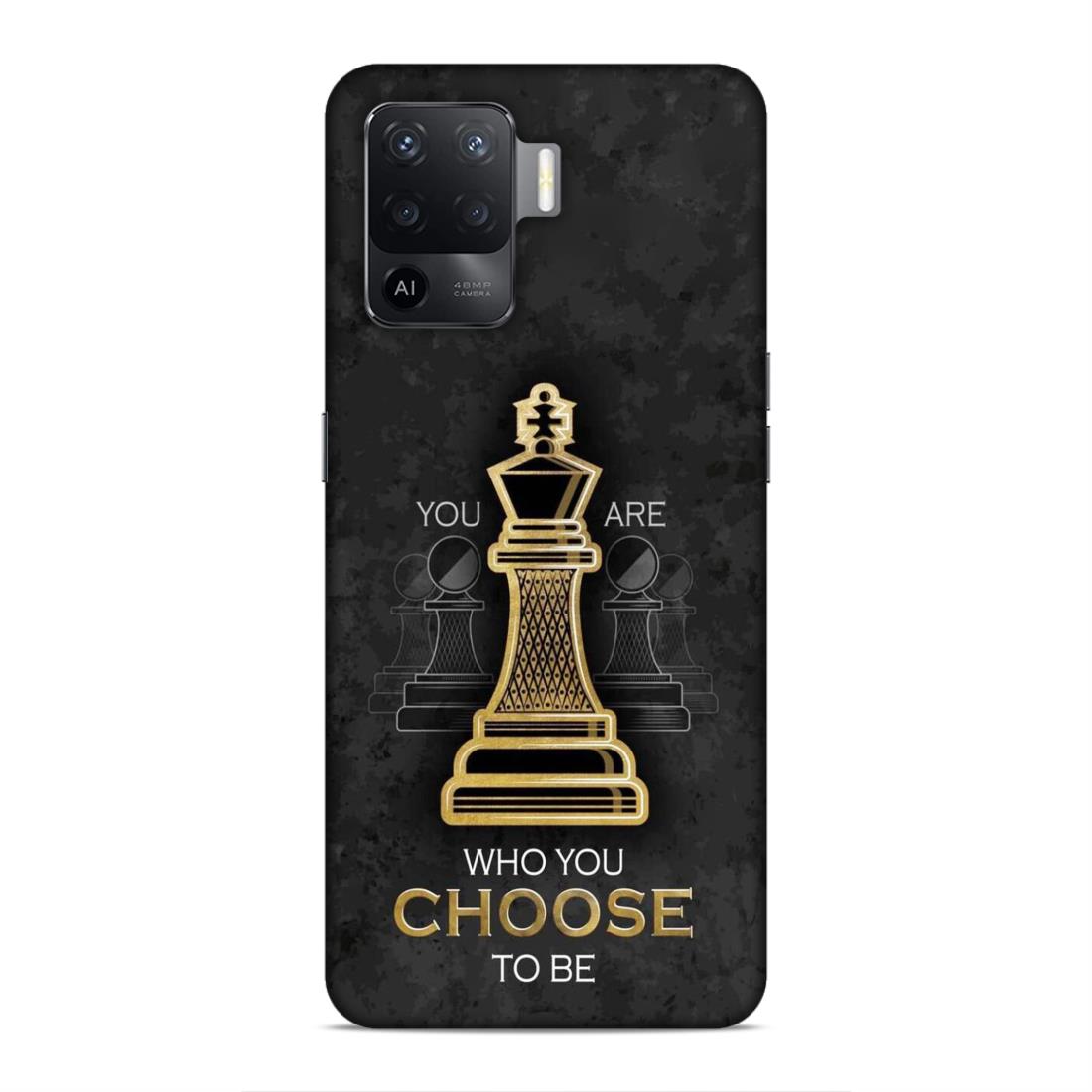 Who You Choose to Be Hard Back Case For Oppo F19 Pro