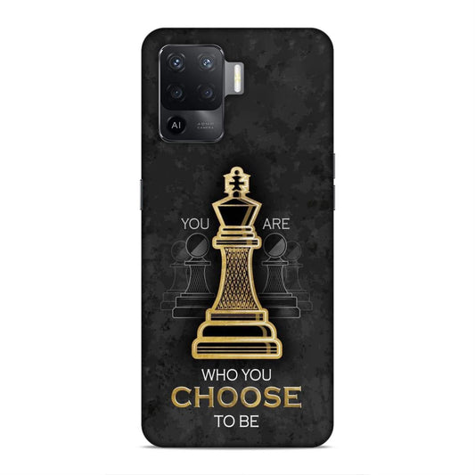Who You Choose to Be Hard Back Case For Oppo F19 Pro