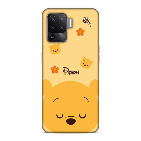 Pooh Cartton Hard Back Case For Oppo F19 Pro