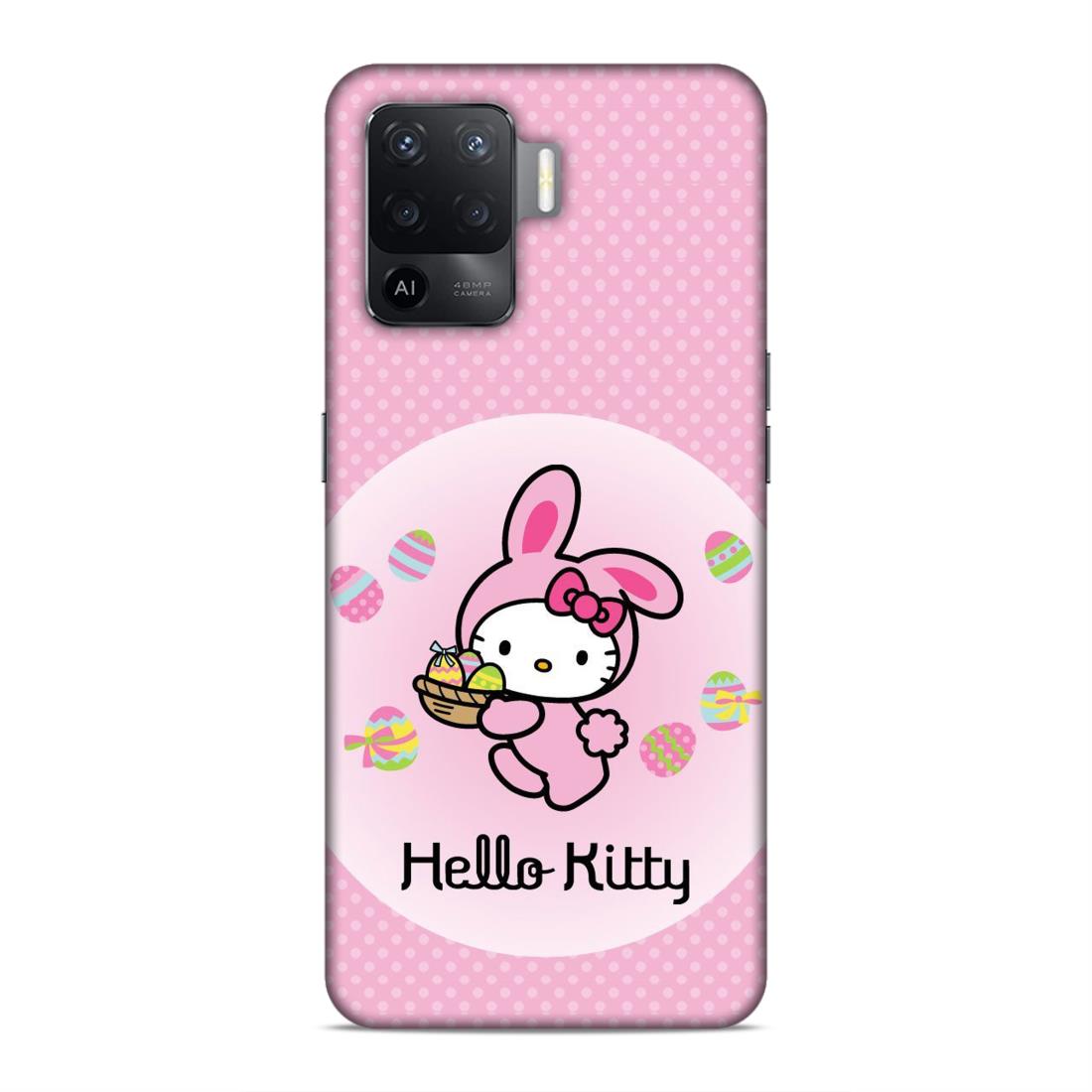 Hello Kitty Hard Back Case For Oppo F19 Pro
