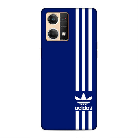 Adidas in Blue Hard Back Case For Oppo F21 Pro / F21s Pro