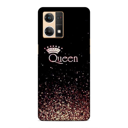 Queen Wirh Crown Hard Back Case For Oppo F21 Pro / F21s Pro