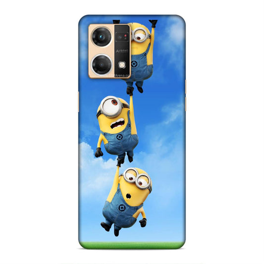 Minions Hard Back Case For Oppo F21 Pro / F21s Pro