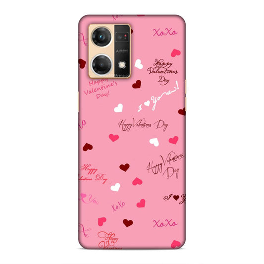 Happy Valentines Day Hard Back Case For Oppo F21 Pro / F21s Pro