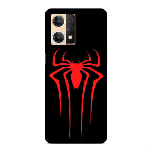 Spiderman Symbol Hard Back Case For Oppo F21 Pro / F21s Pro