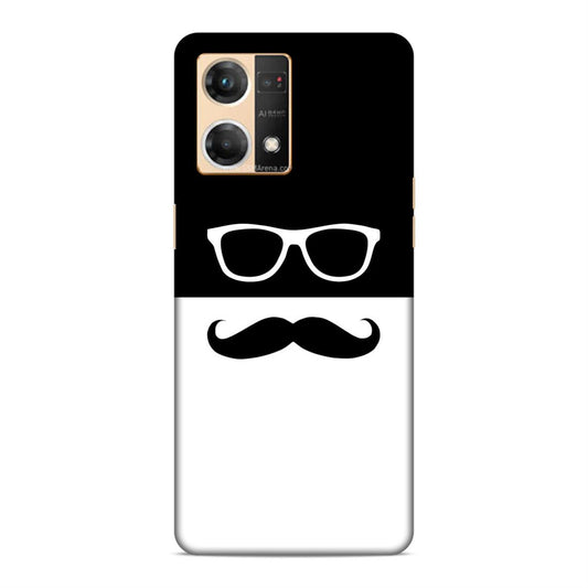 Spect and Mustache Hard Back Case For Oppo F21 Pro / F21s Pro