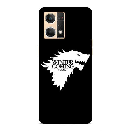 Winter Is Coming Stark Hard Back Case For Oppo F21 Pro / F21s Pro