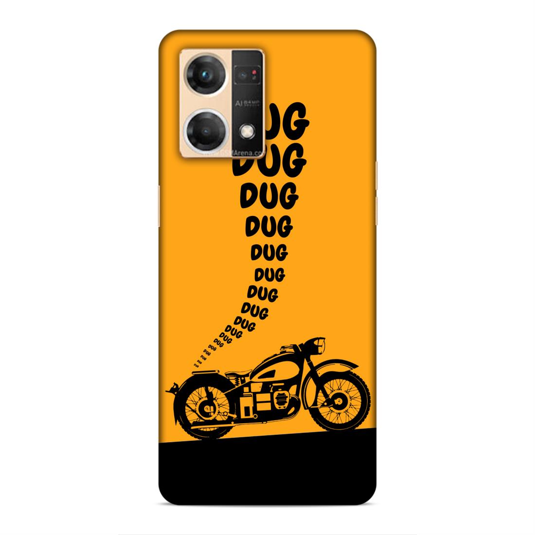 Dug Dug Motor Cycle Hard Back Case For Oppo F21 Pro / F21s Pro