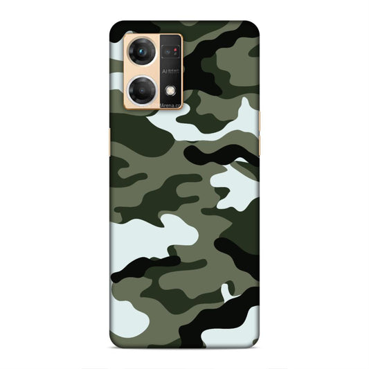 Army Suit Hard Back Case For Oppo F21 Pro / F21s Pro