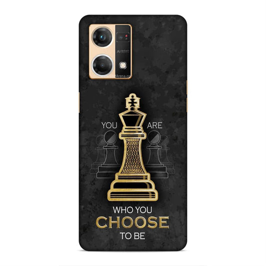 Who You Choose to Be Hard Back Case For Oppo F21 Pro / F21s Pro
