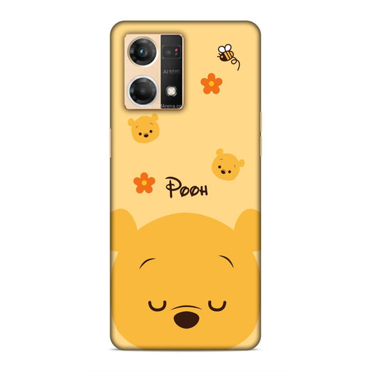 Pooh Cartton Hard Back Case For Oppo F21 Pro / F21s Pro