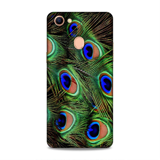 Peacock Feather Hard Back Case For Oppo F5 / F5 Youth