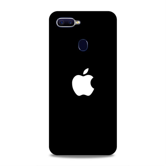 Apple Logo Hard Back Case For Oppo F9 / F9 Pro / Realme 2 Pro / U1