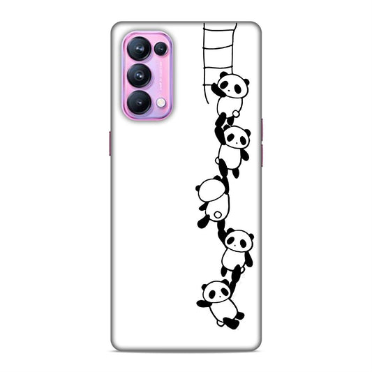 Panda Hard Back Case For Oppo Reno 5 Pro