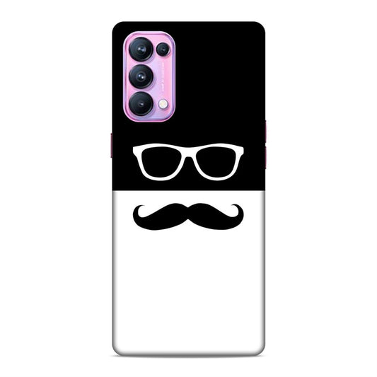 Spect and Mustache Hard Back Case For Oppo Reno 5 Pro