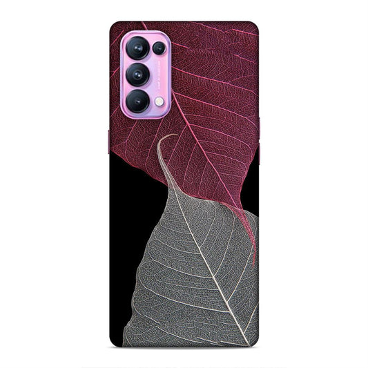 Two Leaf Hard Back Case For Oppo Reno 5 Pro