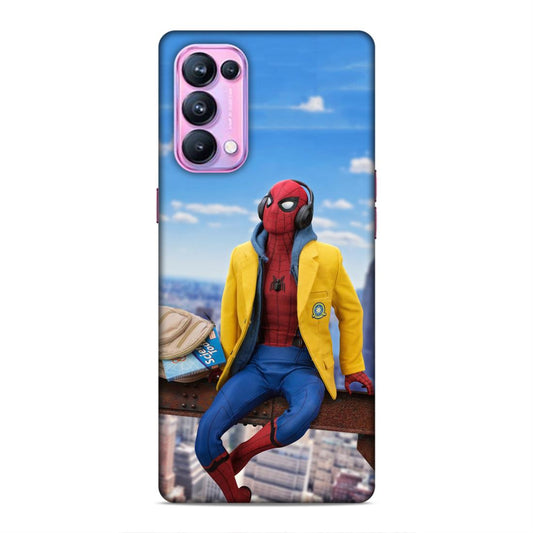 Cool Spiderman Hard Back Case For Oppo Reno 5 Pro