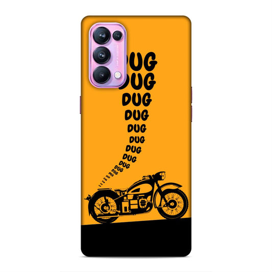 Dug Dug Motor Cycle Hard Back Case For Oppo Reno 5 Pro