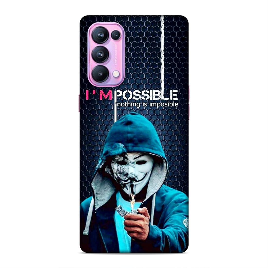 Im Possible Hard Back Case For Oppo Reno 5 Pro