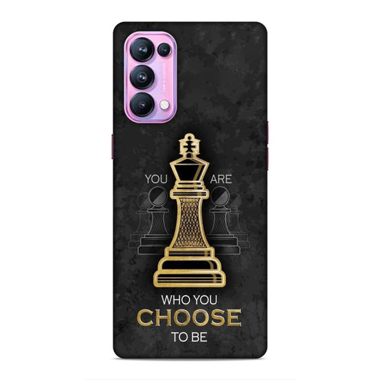 Who You Choose to Be Hard Back Case For Oppo Reno 5 Pro