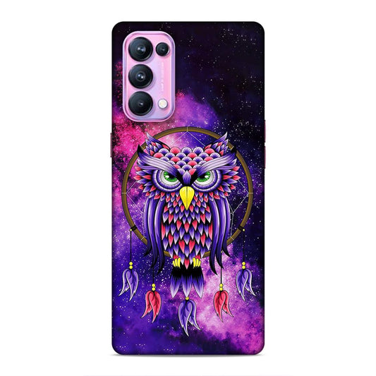 Dreamcatcher Owl Hard Back Case For Oppo Reno 5 Pro