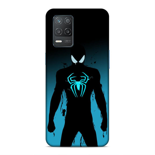 Black Spiderman Hard Back Case For Realme 8 5G / 8s 5G / 9 5G / Narzo 30 5G