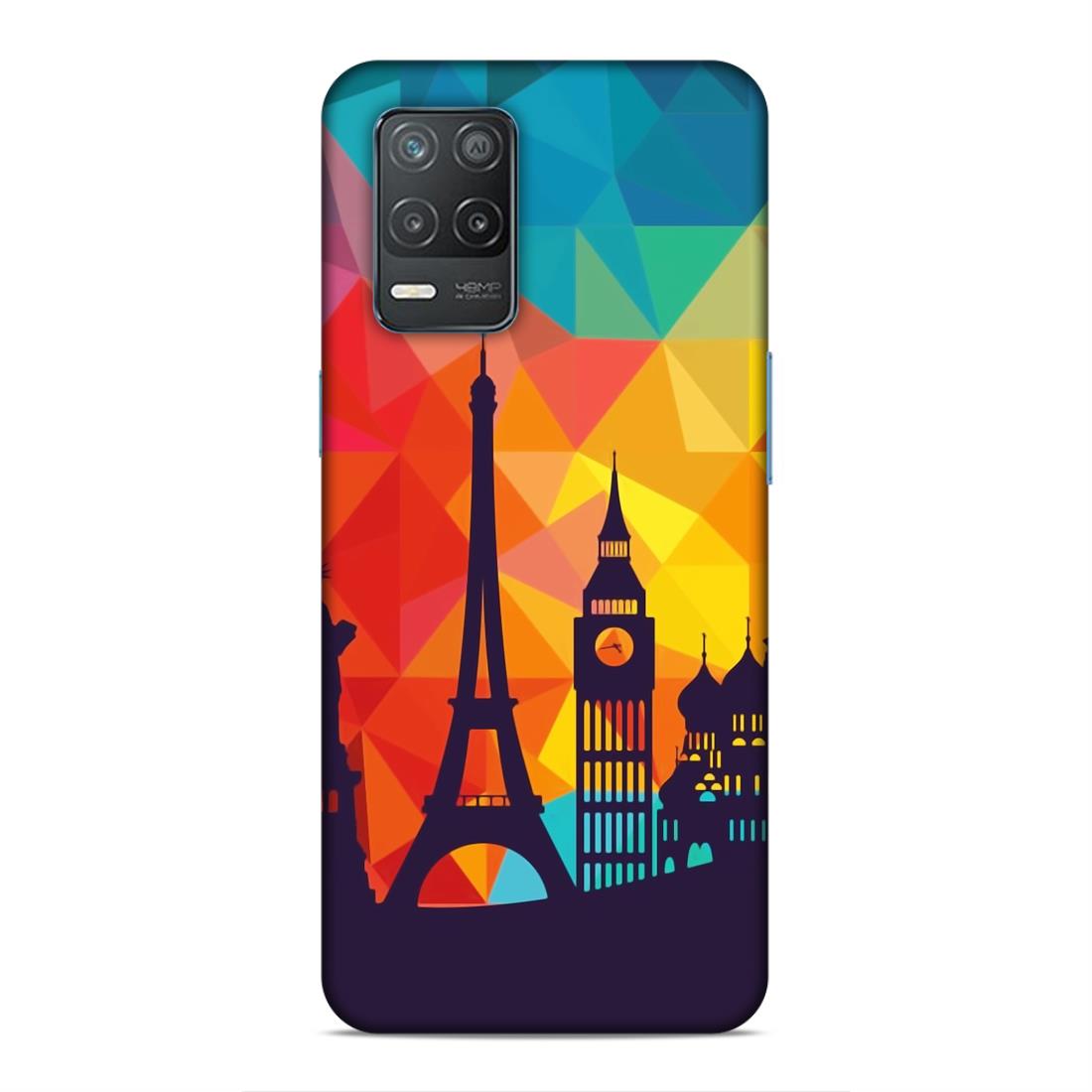 Abstract Monuments Hard Back Case For Realme 8 5G / 8s 5G / 9 5G / Narzo 30 5G
