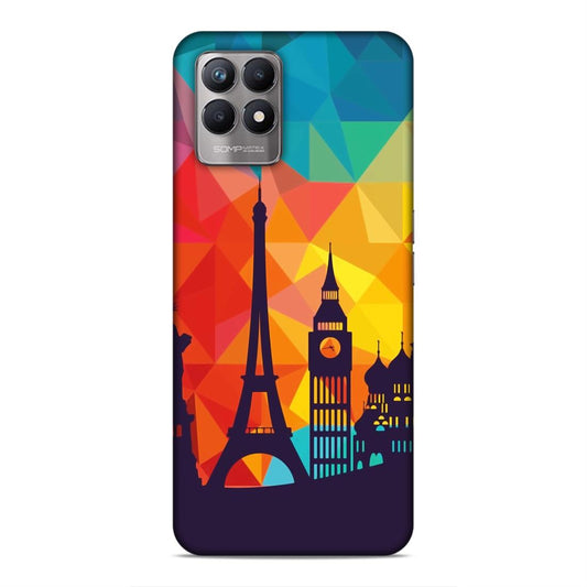 Abstract Monuments Hard Back Case For Realme 8i / Narzo 50