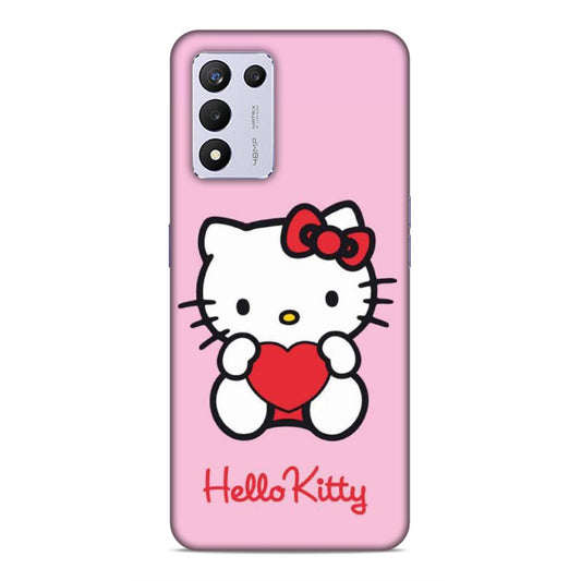 Hello Kitty in Pink Hard Back Case For Realme 9 5G SE