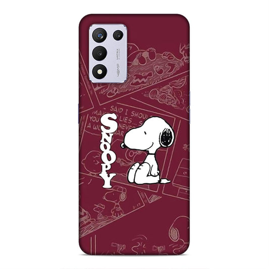 Snoopy Cartton Hard Back Case For Realme 9 5G SE