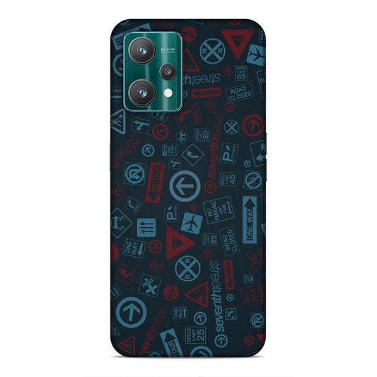 Abstract Hard Back Case For Realme 9 Pro