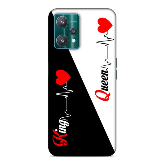 King Queen Love Hard Back Case For Realme 9 Pro