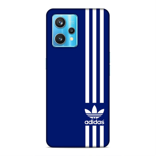 Adidas in Blue Hard Back Case For Realme 9 / 9 Pro Plus