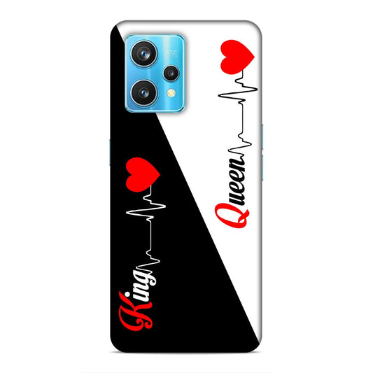 King Queen Love Hard Back Case For Realme 9 / 9 Pro Plus